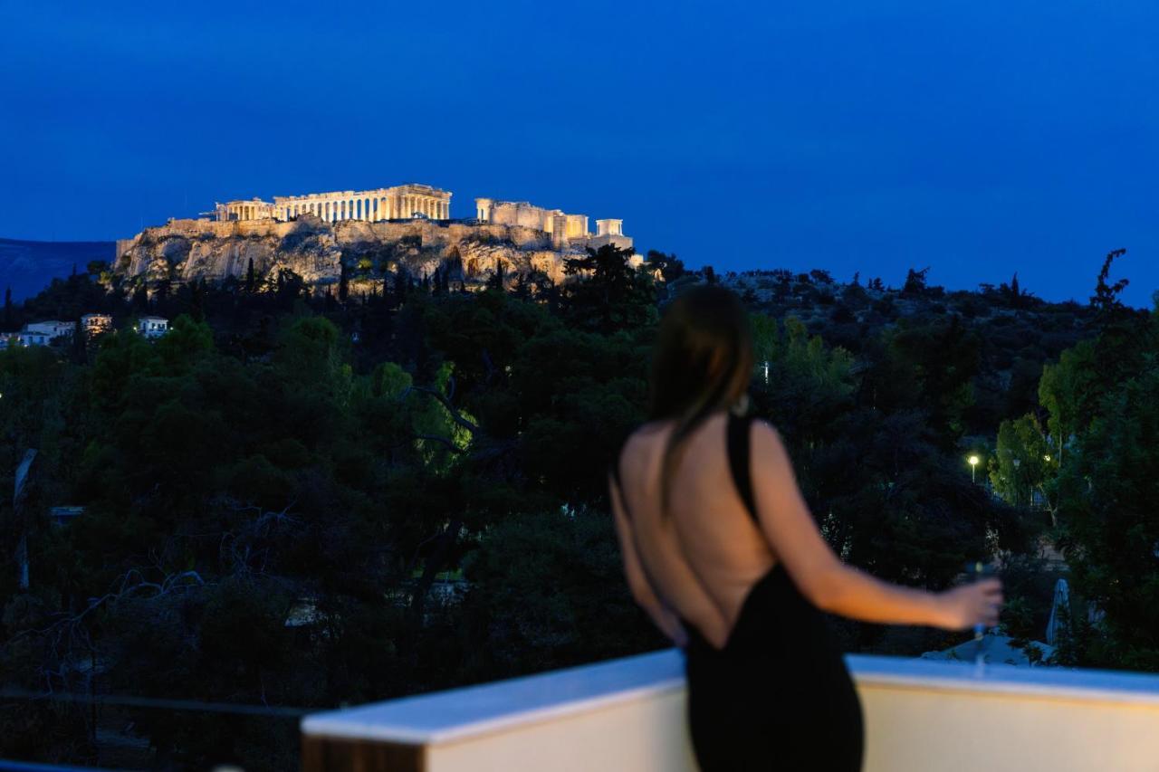 Ferienwohnung Visum Acropol ,3Br - Private Terrace-Jacuzzi - Amazing View Athen Exterior foto
