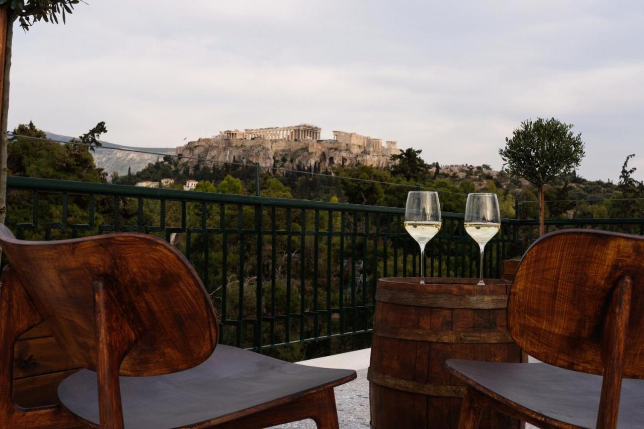 Ferienwohnung Visum Acropol ,3Br - Private Terrace-Jacuzzi - Amazing View Athen Exterior foto
